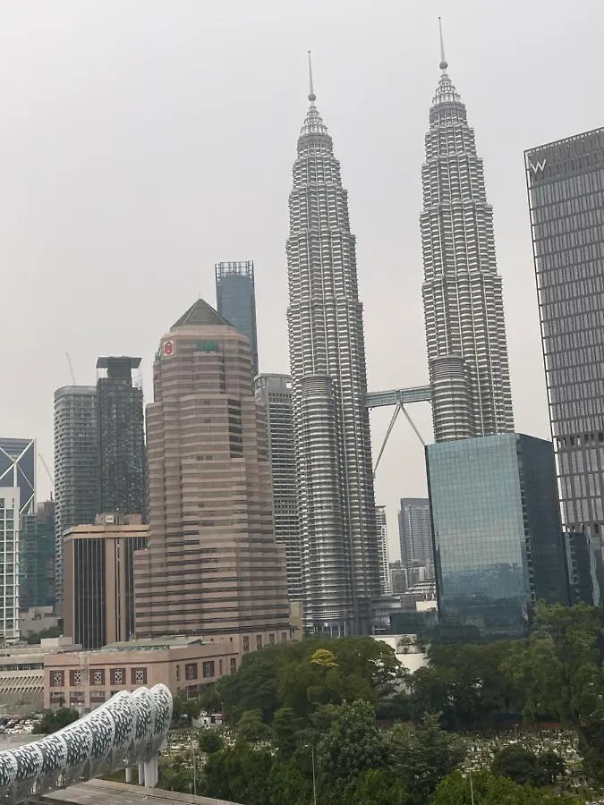 Legasi Kg Baru Studio Suite View Saloma Bridge, Klcc, Kuala Lumpur Apartment