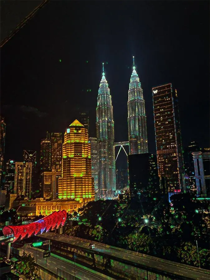 Legasi Kg Baru Studio Suite View Saloma Bridge, Klcc, Kuala Lumpur Apartment